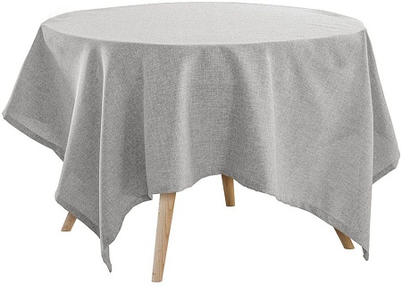 Скатерть Волшебная ночь 165x200 (рогожка/пепельно-серый 71)