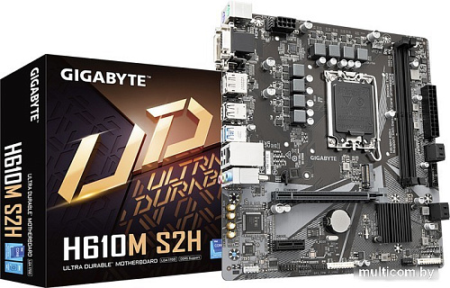 Материнская плата Gigabyte H610M S2H (rev. 1.0)