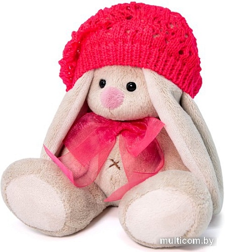 Классическая игрушка BUDI BASA Collection Зайка Ми в ажурном берете SidX-450