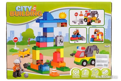 Конструктор Kids Home Toys Городские строители 188-43 2496918