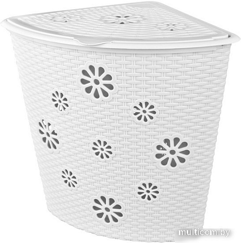 Корзина Альтернатива Плетёнка М2251 (белый)