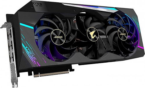 Видеокарта Gigabyte AORUS GeForce RTX 3090 XTREME 24GB GDDR6X GV-N3090AORUS X-24GD