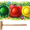 Молоточек WoodLand Toys Фрукты 3 отверстия 115209