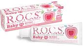 Зубная паста R.O.C.S Baby нежный уход яблоко от 0 до 3 лет 45 г