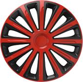 Набор колпаков на диски Versaco Trend 14&quot; 14TRENDRB (4шт, черный/красный)
