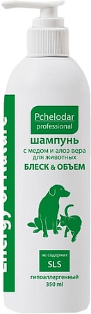 Шампунь Pchelodar Energy of Nature с медом и алоэ вера (350 мл)