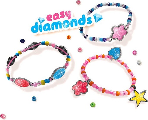 Набор для рукоделия SES Creative Блестящие браслеты своими руками 14682