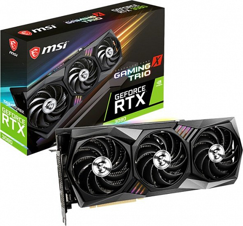 Видеокарта MSI GeForce RTX 3080 Gaming X Trio 10GB GDDR6X