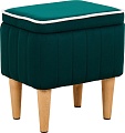 Пуфик Mio Tesoro Амма с ящиком для хранения (зеленый №33)