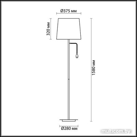 Odeon Light Edis 4114/1F