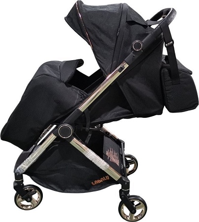 Коляска прогулочная «книга» Labalu Dream D9 (черный)