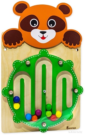 Бизиборд Alatoys Настенная бизидоска Мишка ББ603