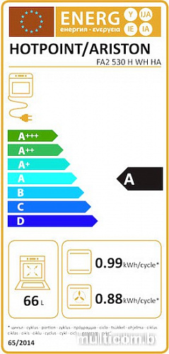 Духовой шкаф Hotpoint-Ariston FA2 530 H WH HA