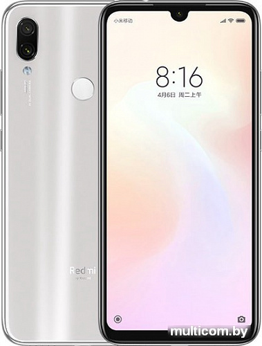 Смартфон Xiaomi Redmi Note 7 M1901F7G 4GB/64GB международная версия (белый)