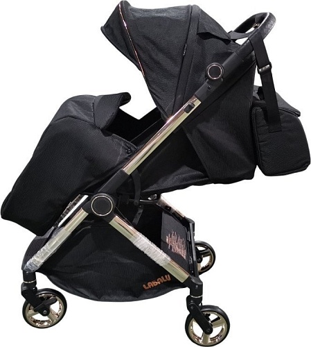 Коляска прогулочная «книга» Labalu Dream D9 (черный)