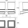 Держатель для стакана Ravak TD 220.00 X07P322