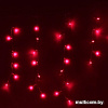 Бахрома Luazon Led-180 (4x0.6 м, красный) [187270]