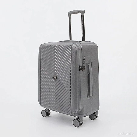 Чемодан-спиннер Francesco Molinary 338-2701/2-20DGR (темно-серый)