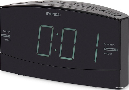 Настольные часы Hyundai H-RCL238 (белый)