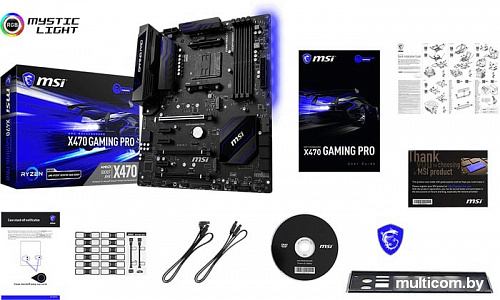 Материнская плата MSI X470 Gaming Pro