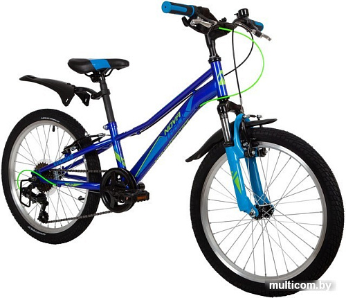 Детский велосипед Novatrack Valiant 6.V 20 2022 20SH6V.VALIANT.BL22 (синий)