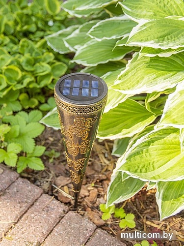 Садовый светильник-фигура Чудесный Сад 635 Поляна Бабочек