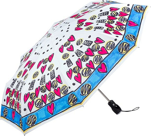 Зонт Moschino 7027-OCA Hearts Multi