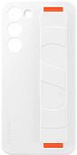 Чехол для телефона Samsung Silicone Grip Case S23+ (белый)