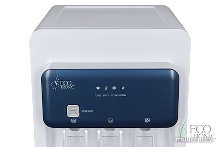 Кулер для воды Ecotronic K43-LXE (белый/синий)