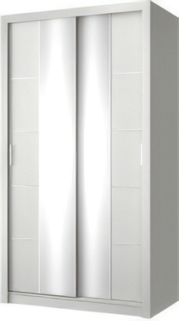 Шкаф распашной Anrex Oslo 120 (серый)
