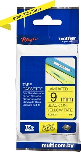 Картридж-лента для термопринтера Brother TZe-621