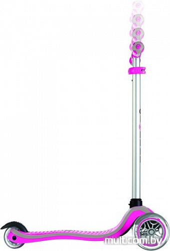 Самокат Globber Primo Plus (розовый)