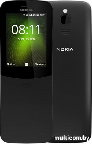 Мобильный телефон Nokia 8110 4G Dual SIM (черный)