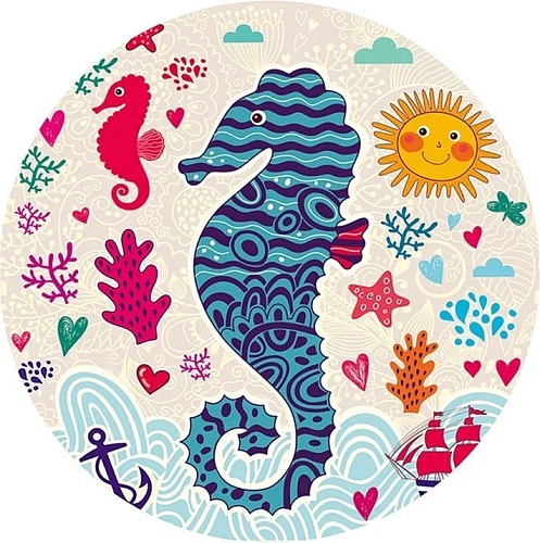 Ковер для детской Mio Tesoro 6499002880I (100x100)