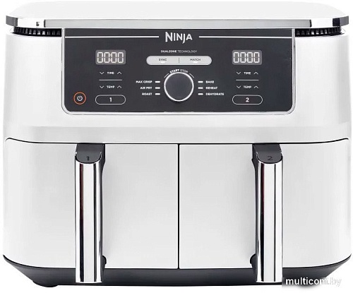 Аэрофритюрница Ninja Air Fryer Dual zone AF400EUWH