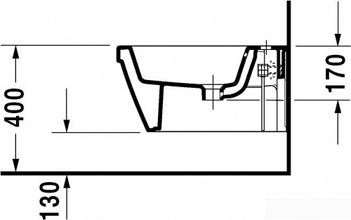 Биде Duravit 2nd Floor [2254150000]