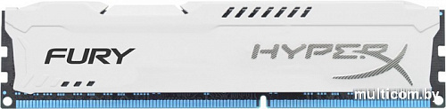 Оперативная память Kingston HyperX Fury White 8GB DDR3 PC3-12800 (HX316C10FW/8)