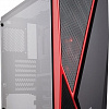 Корпус Corsair Carbide SPEC-04 (закаленное стекло, черный/красный)