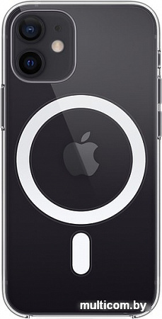 Чехол Apple MagSafe Clear Case для iPhone 12 mini (прозрачный)