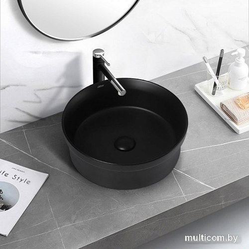 Умывальник Abber Bequem AC2103MB (черный матовый)