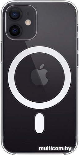 Чехол Apple MagSafe Clear Case для iPhone 12 mini (прозрачный)