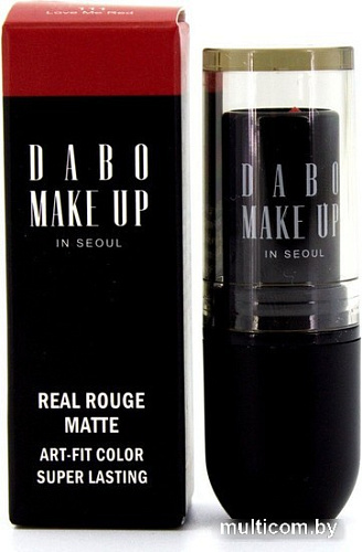 Губная помада Dabo Make Up Real Rouge Matte 111 Love Me Red (3 г)