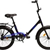 Велосипед AIST Smart 20 1.1 2021 (черный/синий)