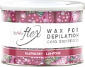 Воск ItalWax для депиляции Flex Малина в банке (400 г)