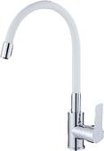 Смеситель Haiba HB70112-8 (хром/белый)