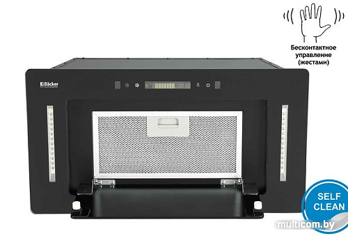 Кухонная вытяжка Backer BH74MC-18F12K Black