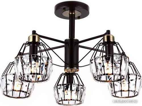 Подвесная люстра Ambrella light Traditional TR5870/5 DCF/SB