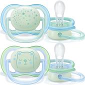 Пустышка Philips Avent ultra air ночная SCF376/11 (2 шт)