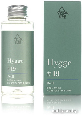 Жидкость для аромадиффузора Arida Home Hygge №19 Бобы тонка и цветок апельсина (100мл)
