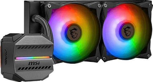 Жидкостное охлаждение для процессора MSI MAG CoreLiquid M240 (черный)